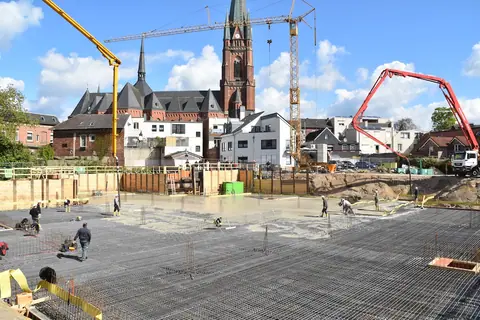 Stadthöfe Teil I: Bodenplatte – Bild 3