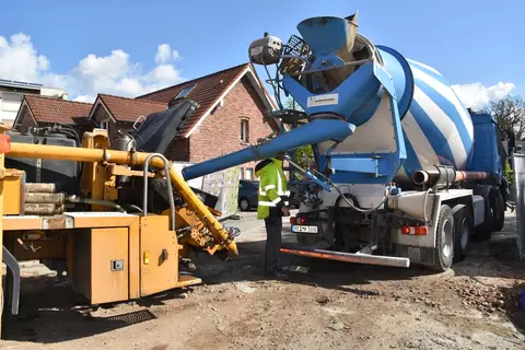 Stadthöfe Teil I: Bodenplatte – Bild 4