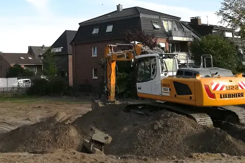Viktoriastraße Bocholt: Aushub und Keller – Bild 3