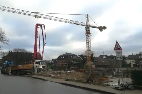 Viktoriastraße Bocholt: Aushub und Keller – Bild 8