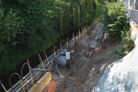 Neubau eines Radweges an der Borkener Aa in Borken – Bild 4