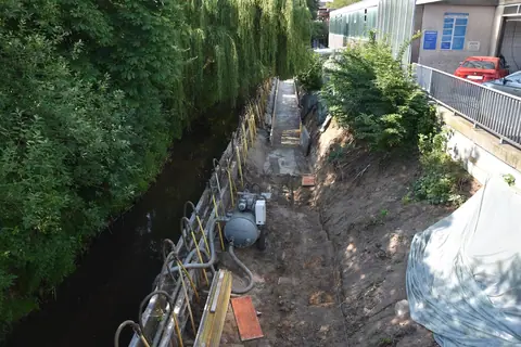 Neubau eines Radweges an der Borkener Aa in Borken – Bild 6