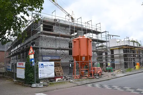 Viktoriastraße Bocholt: Bau und Verklinkerung – Bild 3