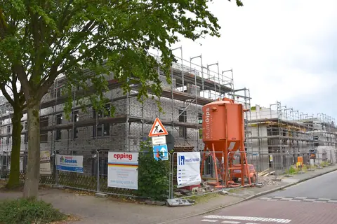 Viktoriastraße Bocholt: Bau und Verklinkerung – Bild 4