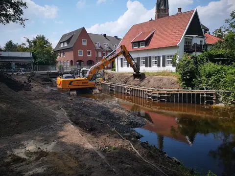 Gewässerbau und Fischtreppe Stadt Rhede – Bild 13