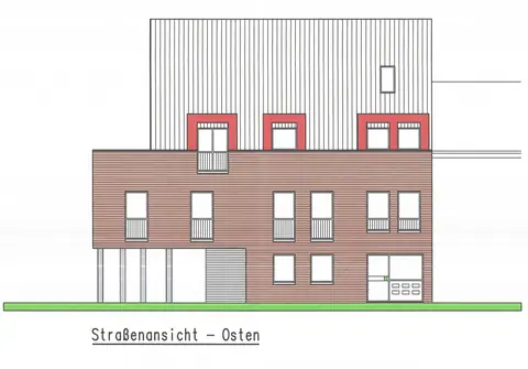 Burloer Straße Rhede: Bauzeichnungsansichten – Bild 3