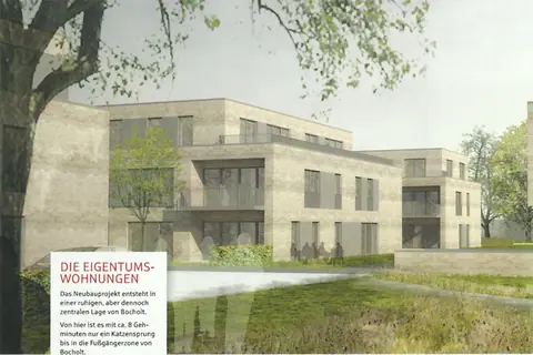 Viktoriastraße Bocholt: Ansicht und Lageplan – Bild 1