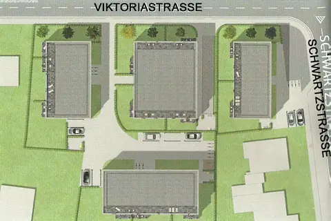 Viktoriastraße Bocholt: Ansicht und Lageplan – Bild 2